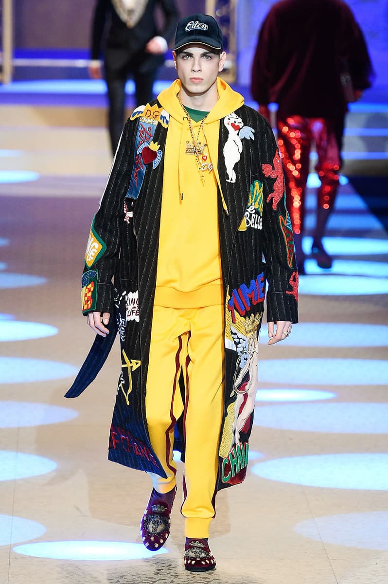 Dolce & Gabbana 2018 Fall/Winter Collection milan fashion week men's