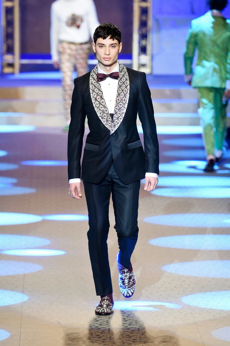 Dolce & Gabbana 2018 Fall/Winter Collection milan fashion week men's