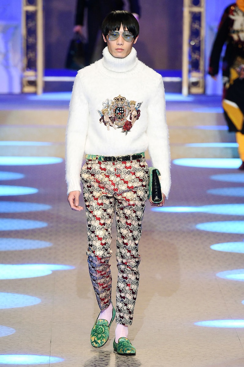Dolce & Gabbana 2018 Fall/Winter Collection milan fashion week men's