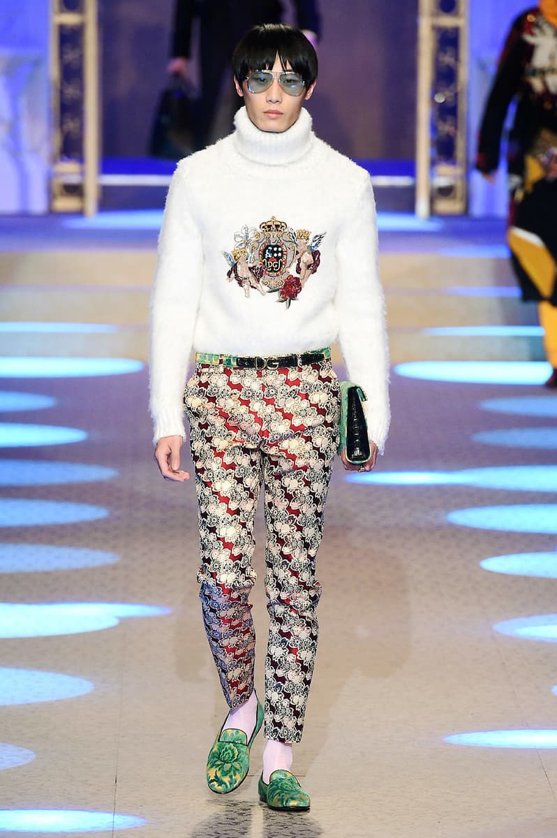 Dolce & Gabbana 2018 Fall/Winter Collection milan fashion week men's