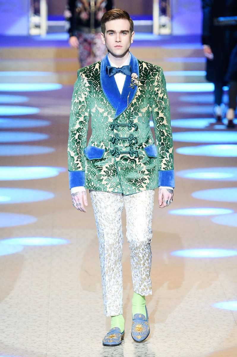 Dolce & Gabbana 2018 Fall/Winter Collection milan fashion week men's