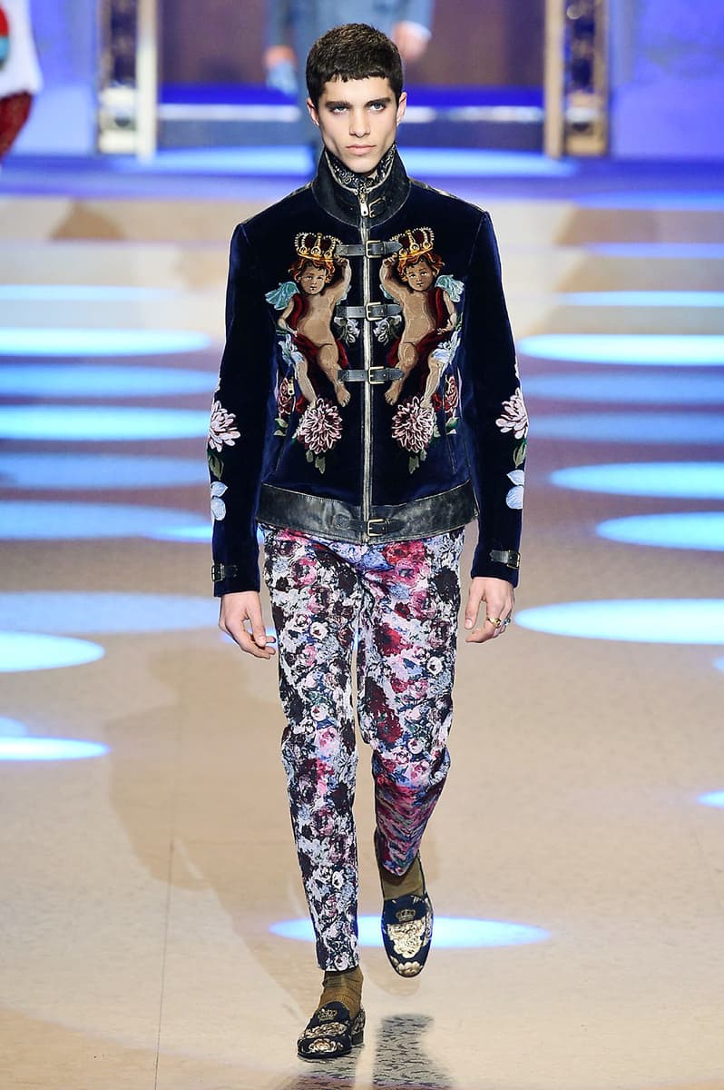 Dolce & Gabbana 2018 Fall/Winter Collection milan fashion week men's