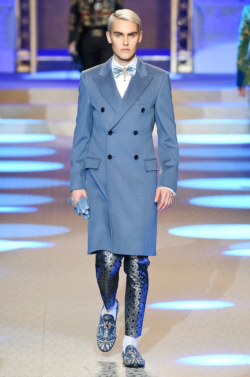 Dolce & Gabbana 2018 Fall/Winter Collection milan fashion week men's
