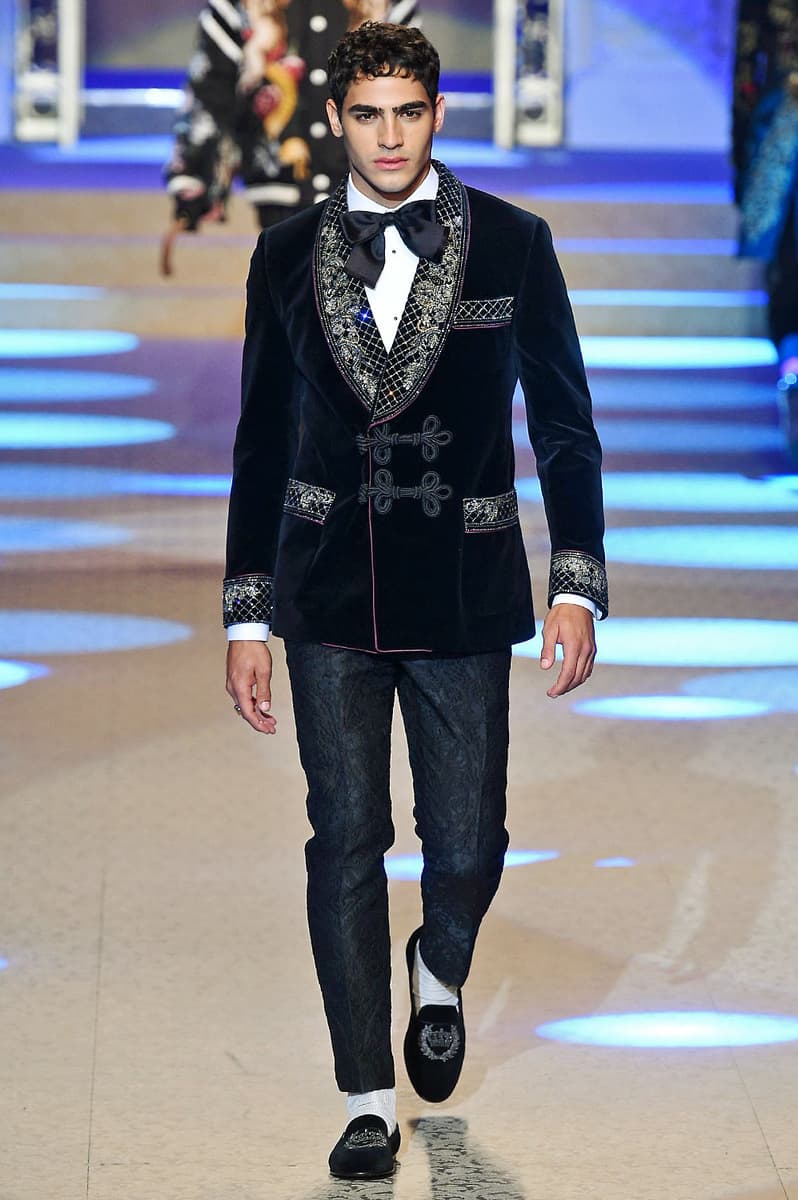 Dolce & Gabbana 2018 Fall/Winter Collection milan fashion week men's