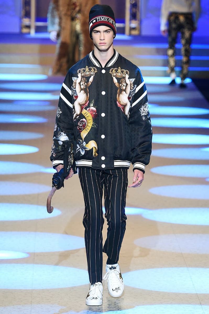 Dolce & Gabbana 2018 Fall/Winter Collection milan fashion week men's