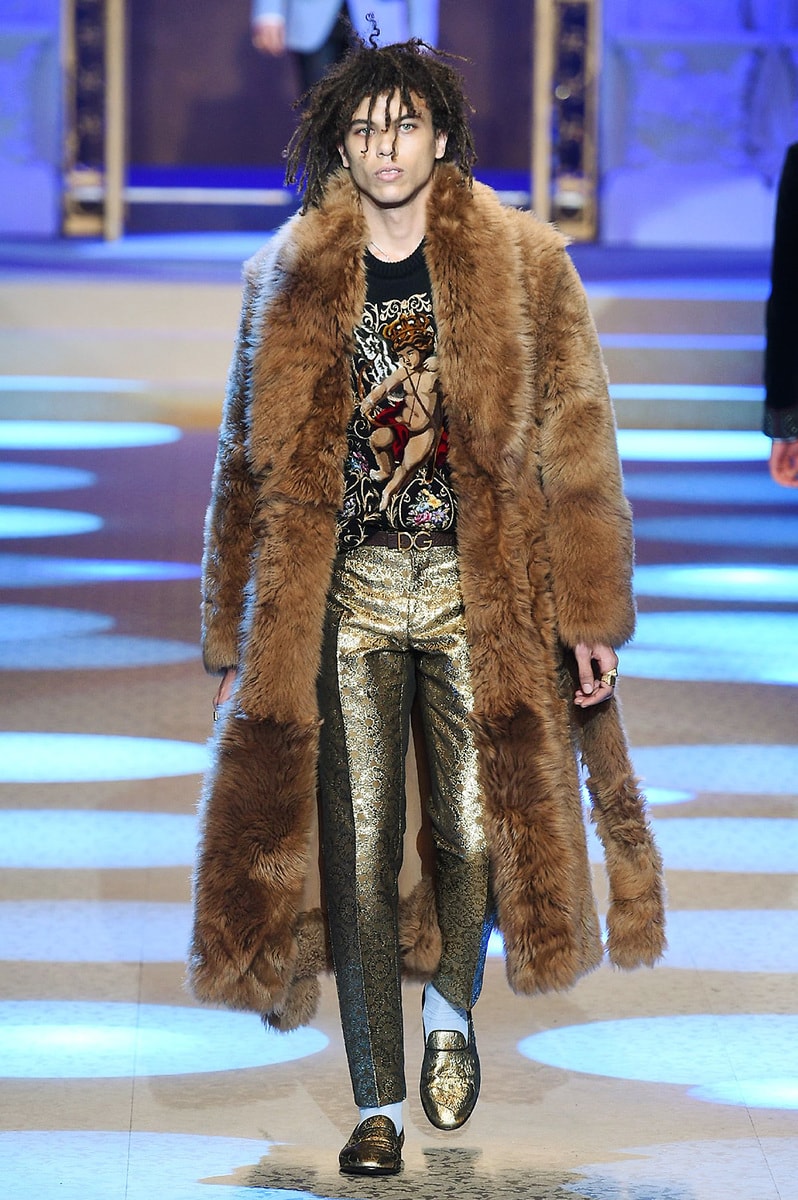 Dolce & Gabbana 2018 Fall/Winter Collection milan fashion week men's