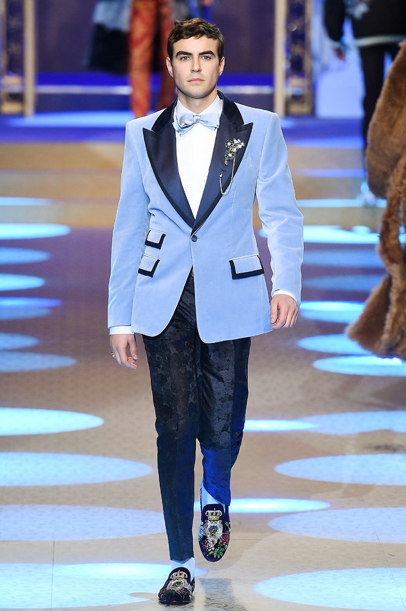 Dolce & Gabbana 2018 Fall/Winter Collection milan fashion week men's