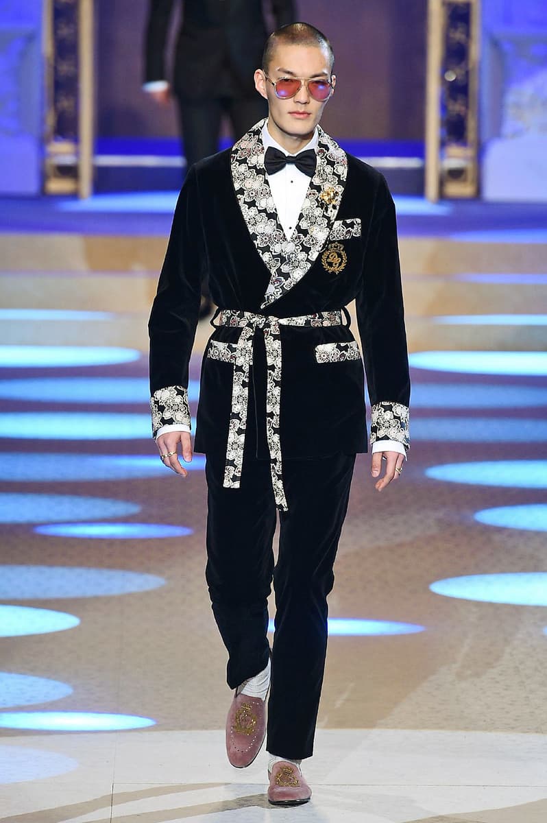 Dolce & Gabbana 2018 Fall/Winter Collection milan fashion week men's