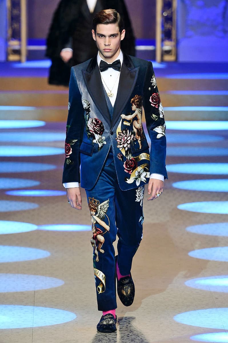 Dolce & Gabbana 2018 Fall/Winter Collection milan fashion week men's