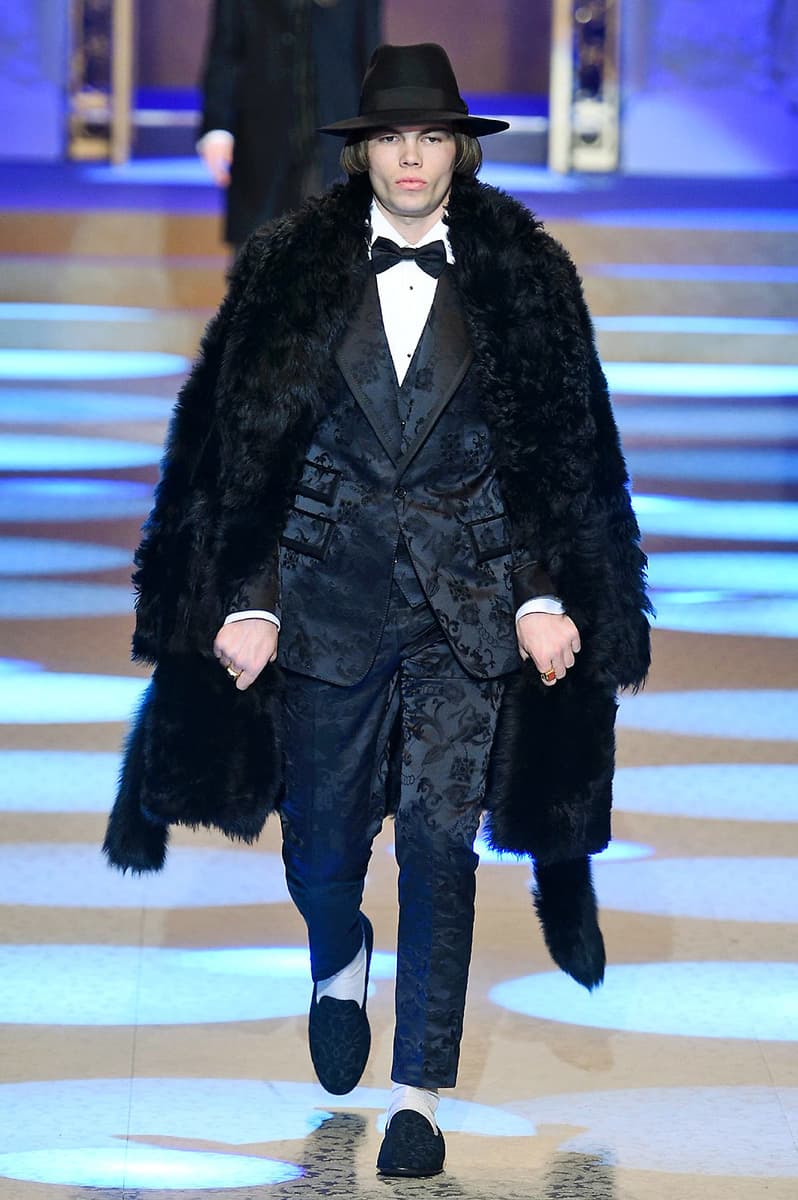 Dolce & Gabbana 2018 Fall/Winter Collection milan fashion week men's