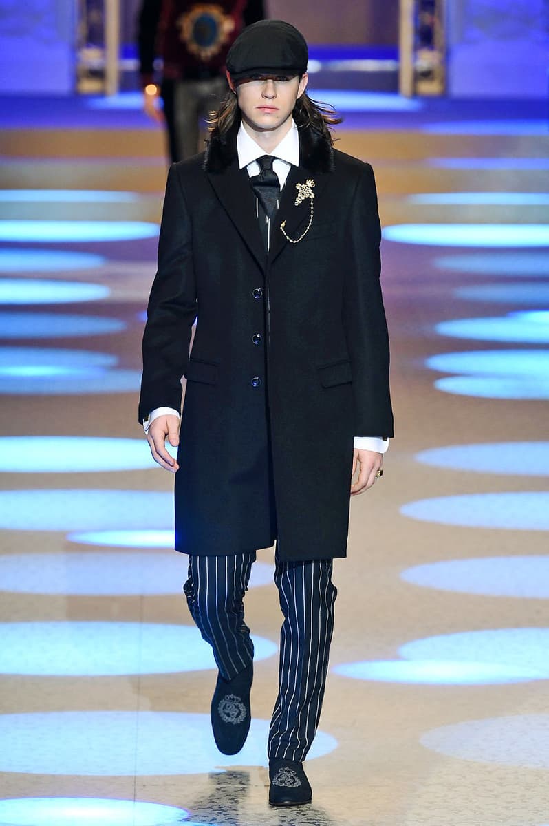 Dolce & Gabbana 2018 Fall/Winter Collection milan fashion week men's