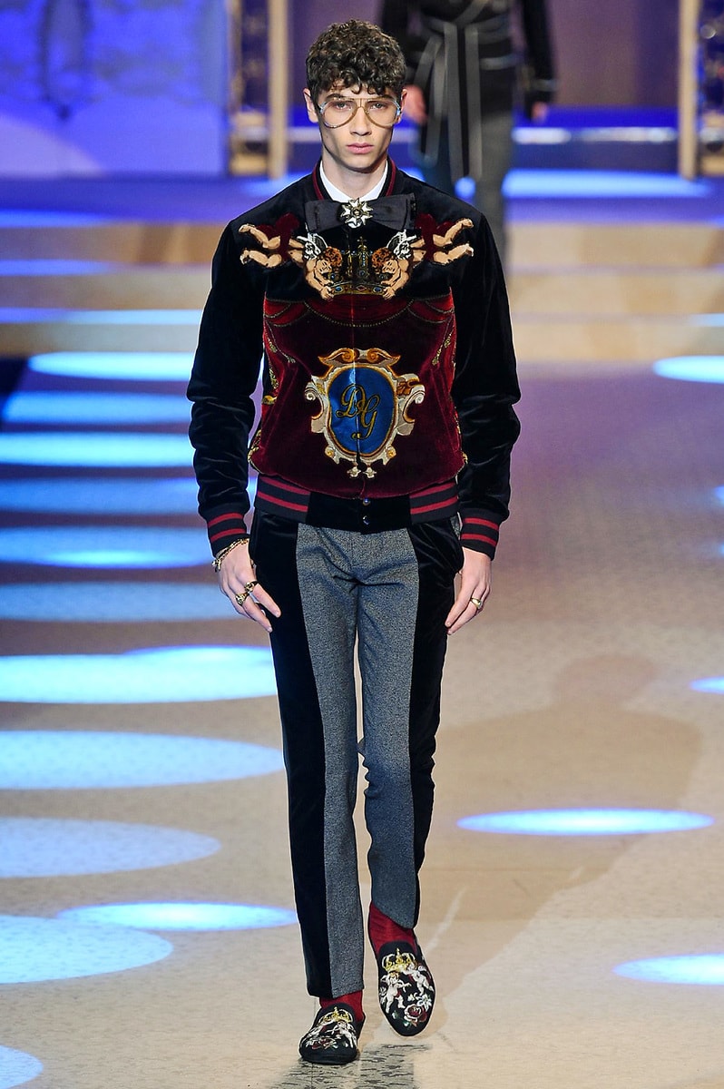 Dolce & Gabbana 2018 Fall/Winter Collection milan fashion week men's