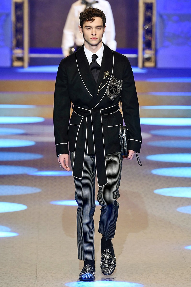 Dolce & Gabbana 2018 Fall/Winter Collection milan fashion week men's