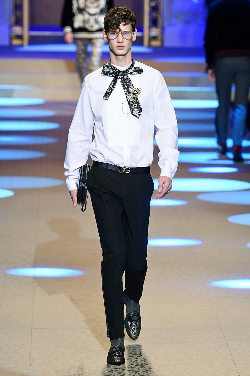 Dolce & Gabbana 2018 Fall/Winter Collection milan fashion week men's