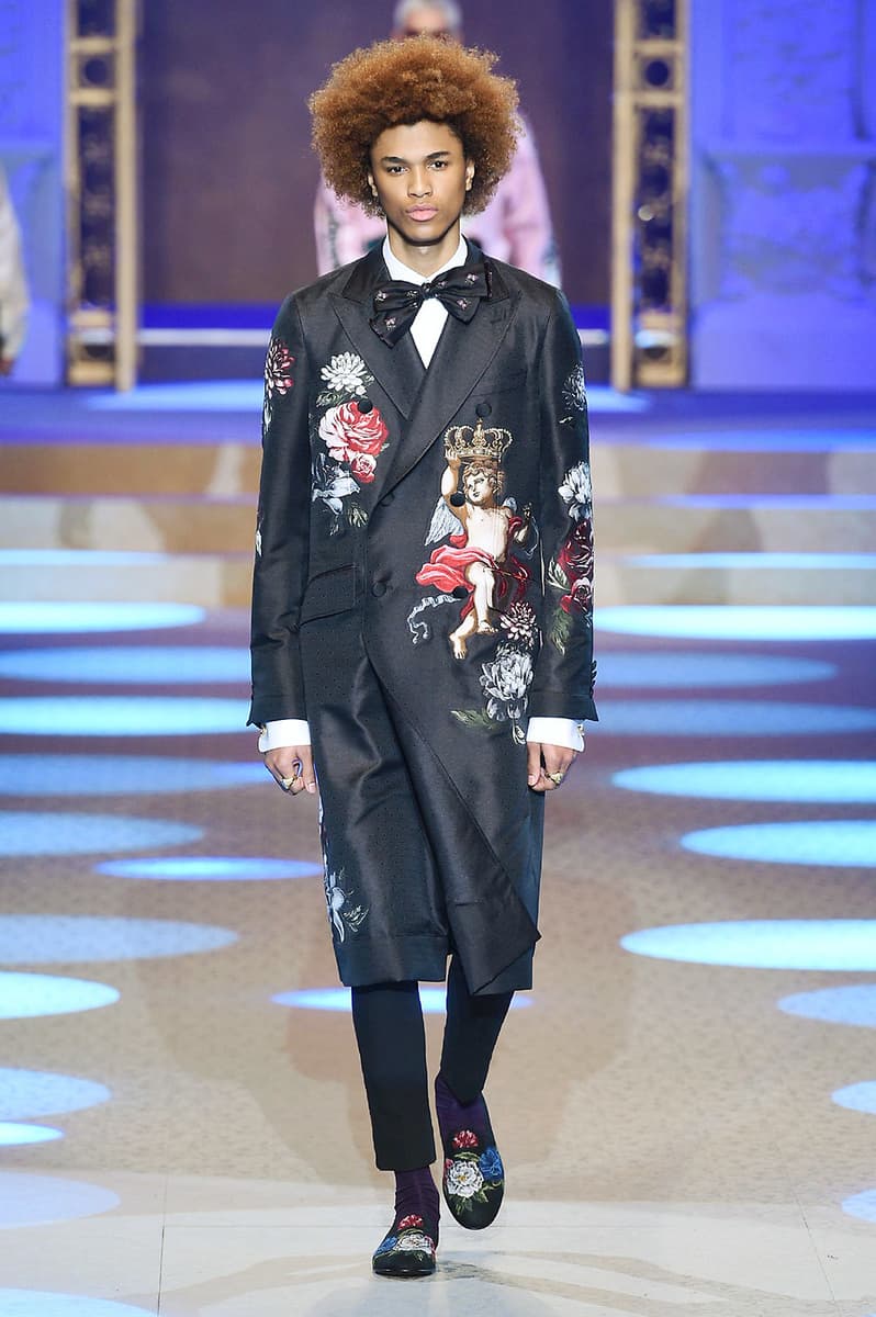 Dolce & Gabbana 2018 Fall/Winter Collection milan fashion week men's