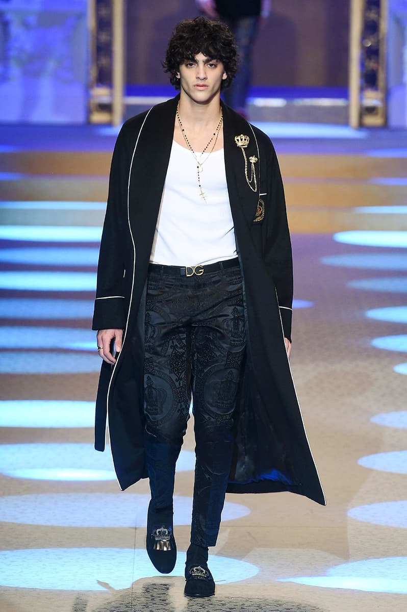 Dolce & Gabbana 2018 Fall/Winter Collection milan fashion week men's