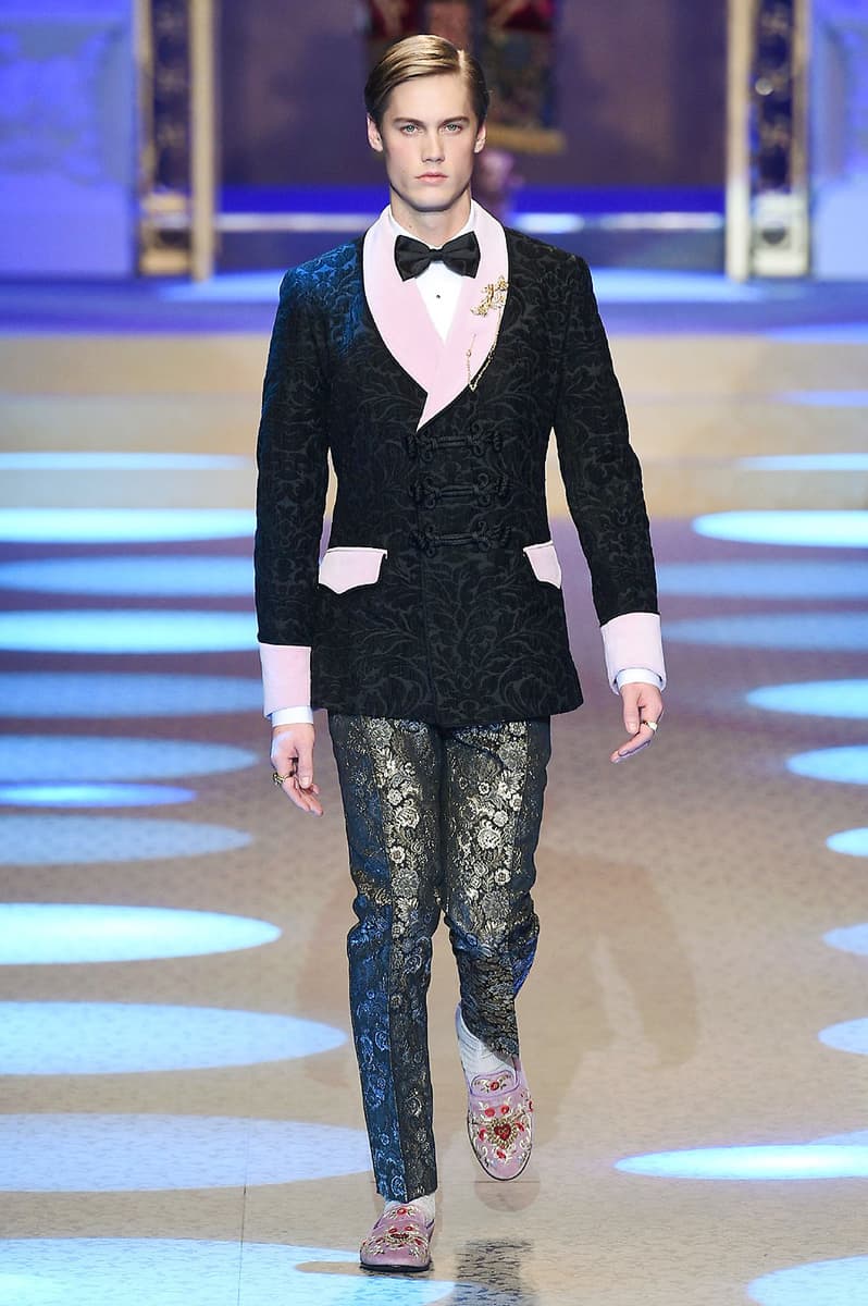 Dolce & Gabbana 2018 Fall/Winter Collection milan fashion week men's