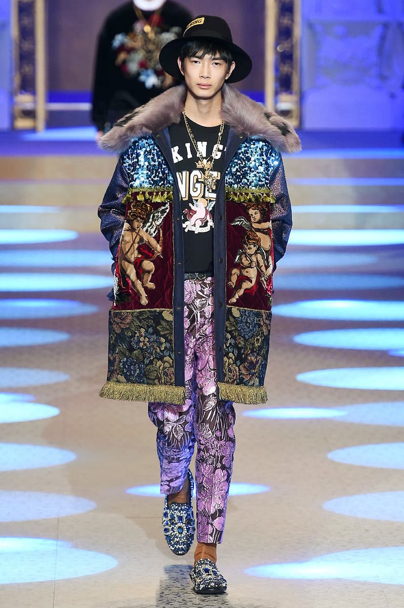 Dolce & Gabbana 2018 Fall/Winter Collection milan fashion week men's