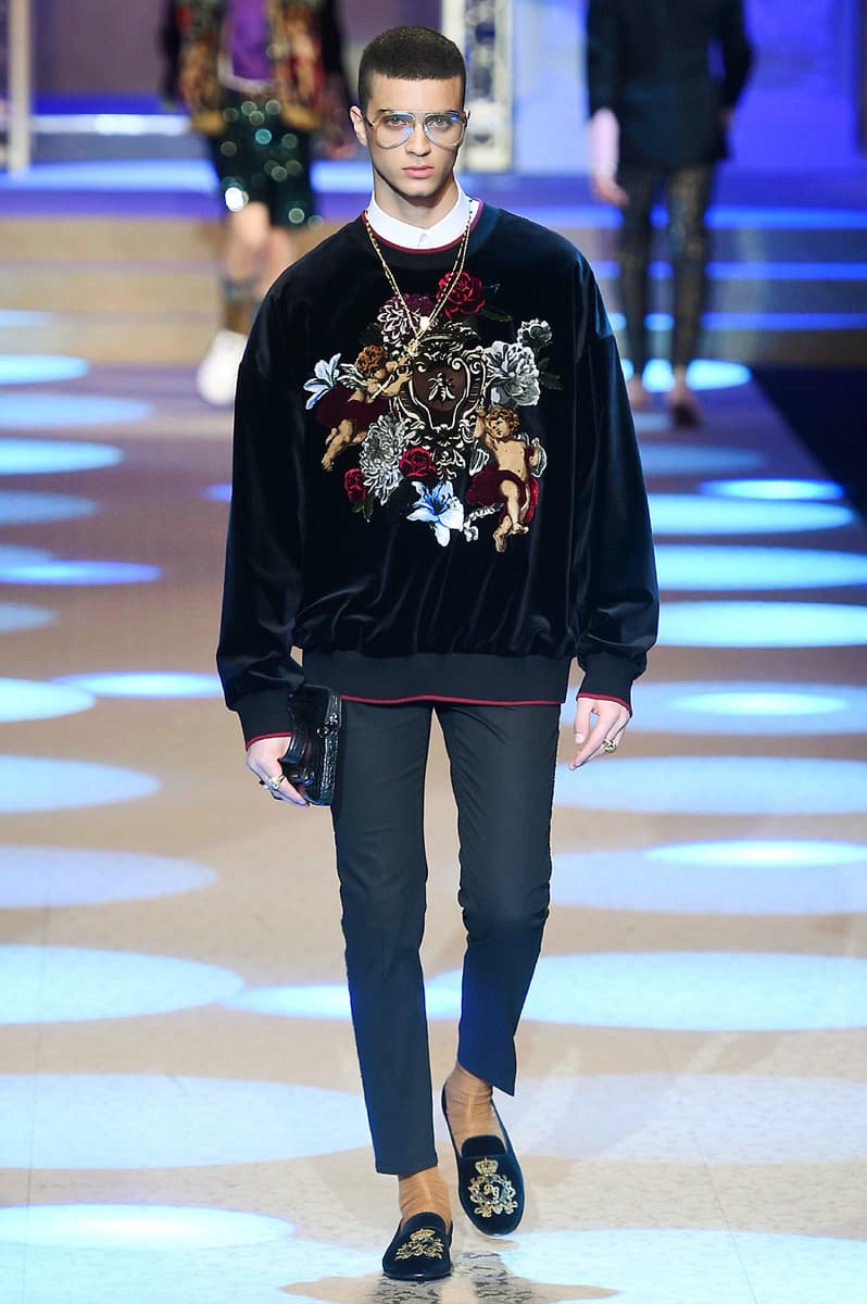 Dolce & Gabbana 2018 Fall/Winter Collection milan fashion week men's