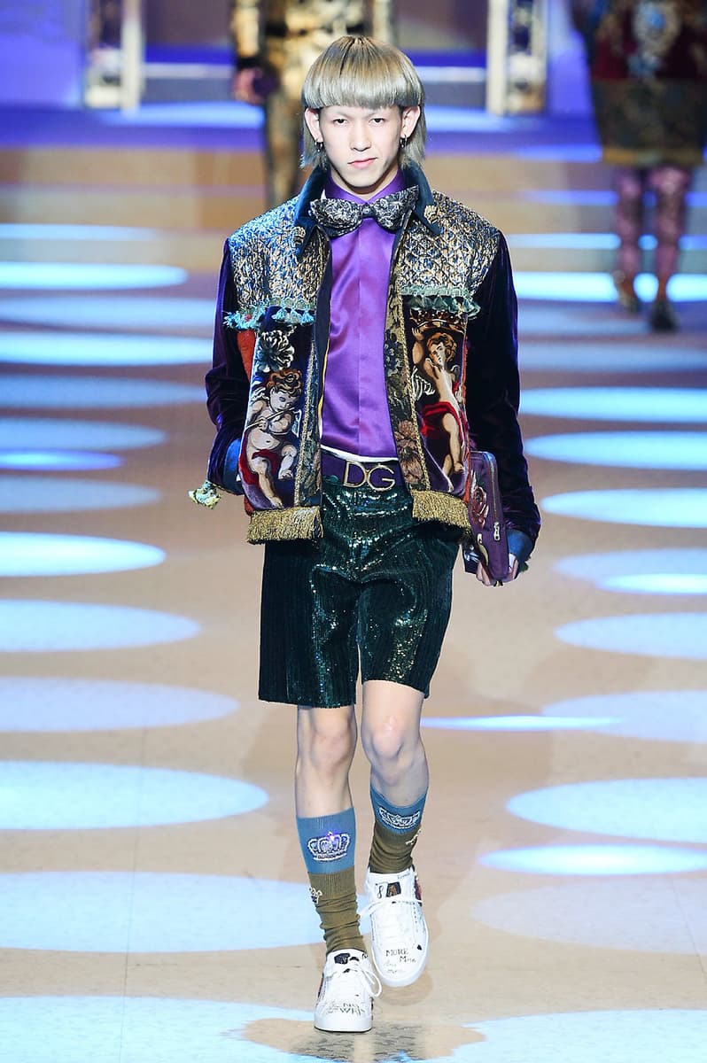 Dolce & Gabbana 2018 Fall/Winter Collection milan fashion week men's