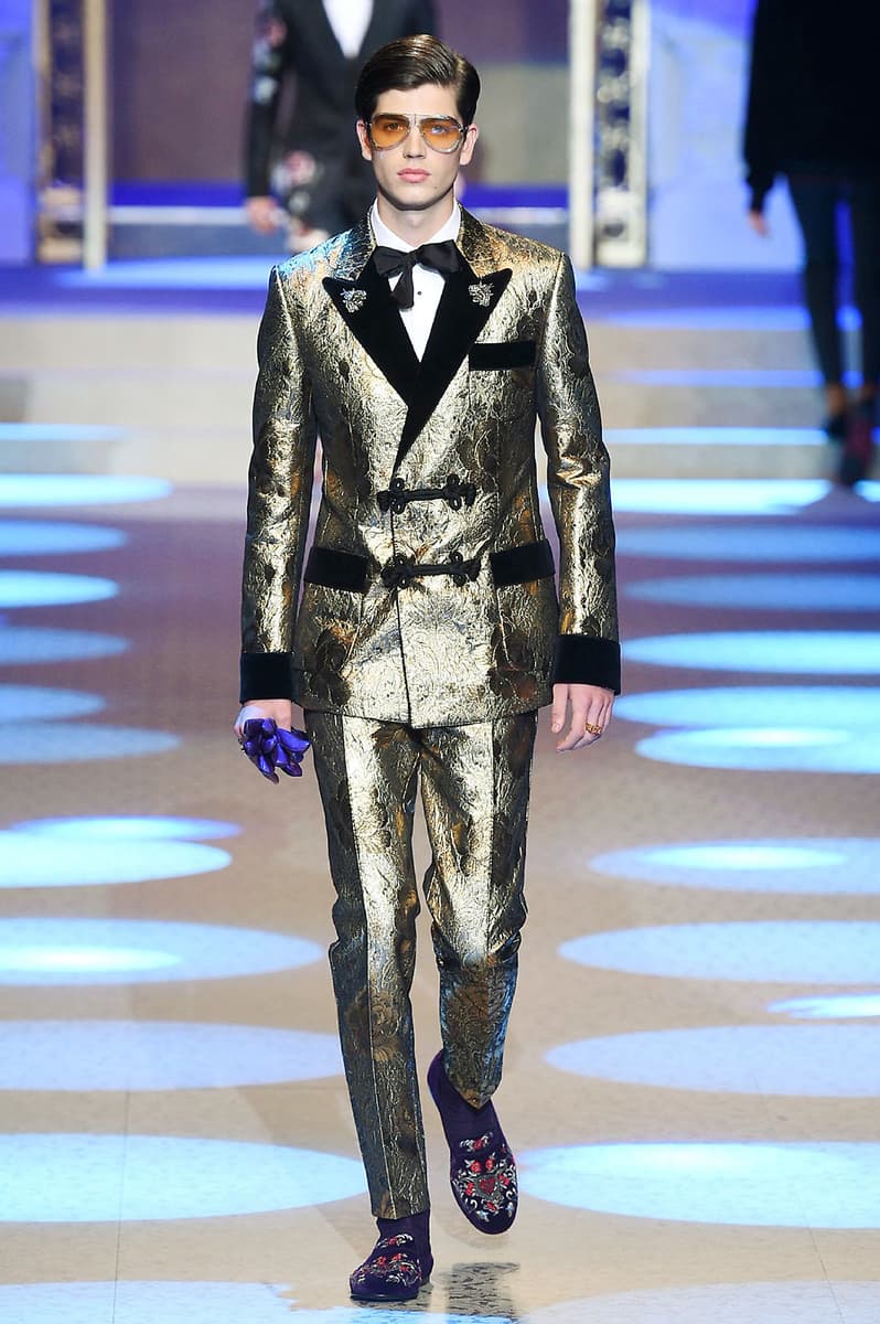 Dolce & Gabbana 2018 Fall/Winter Collection milan fashion week men's