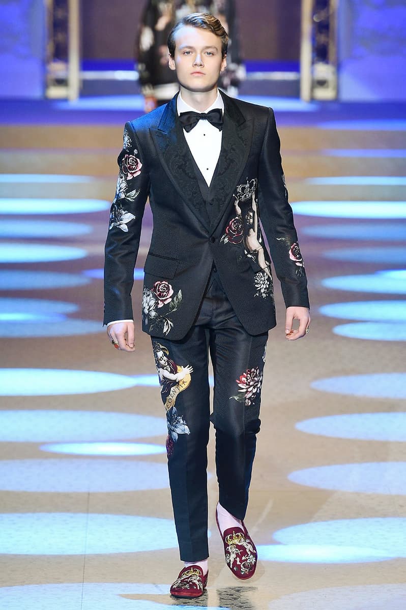 Dolce & Gabbana 2018 Fall/Winter Collection milan fashion week men's