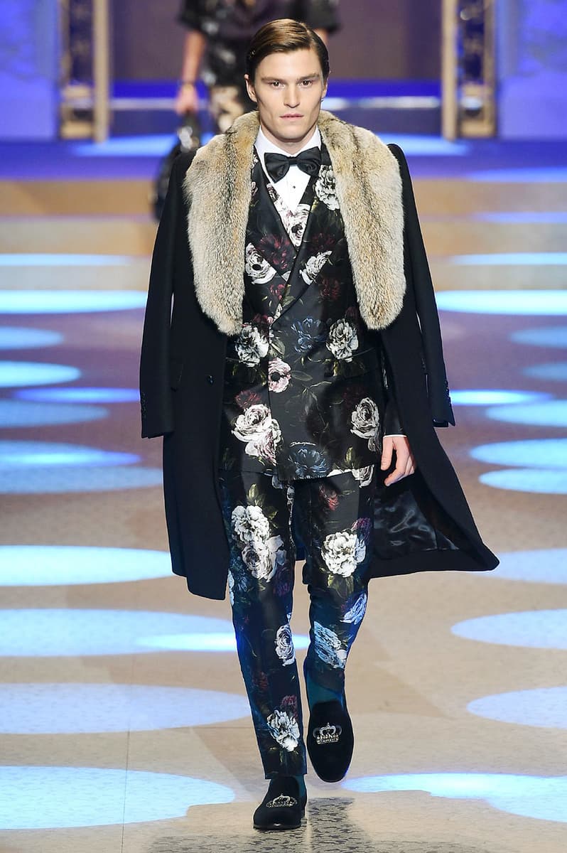 Dolce & Gabbana 2018 Fall/Winter Collection milan fashion week men's