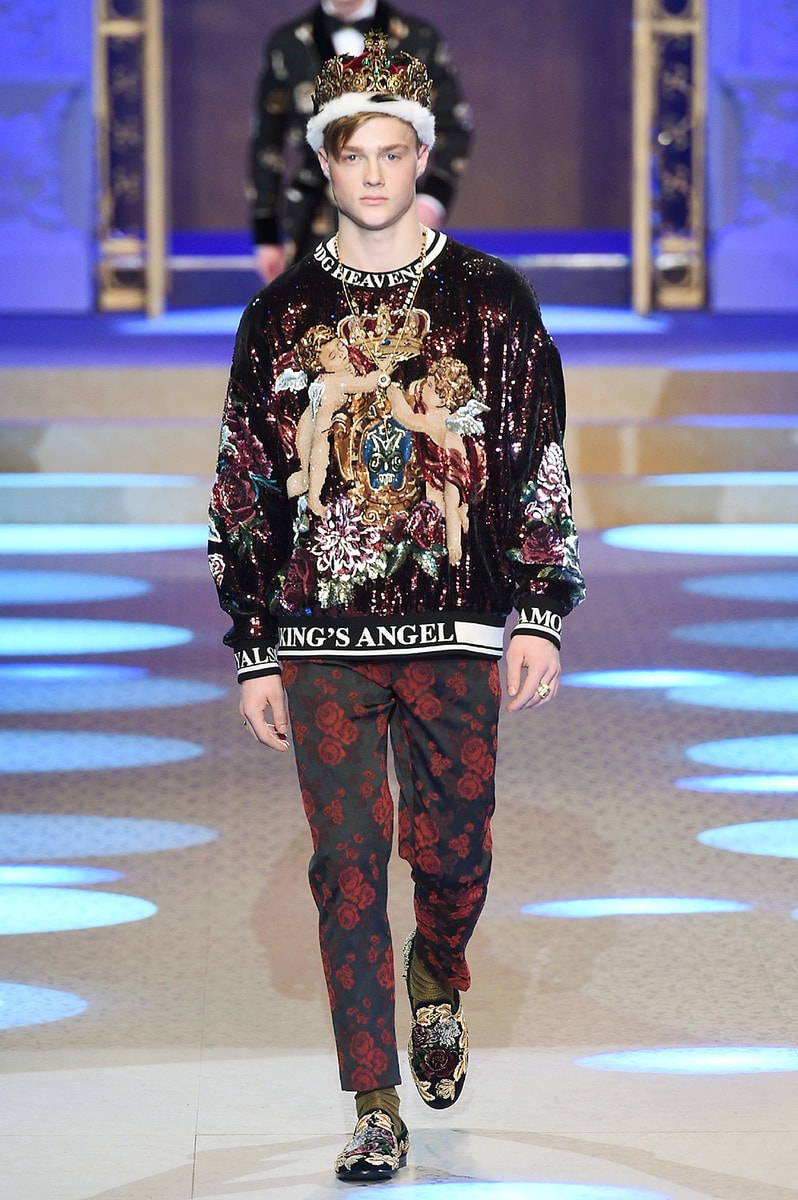 Dolce & Gabbana 2018 Fall/Winter Collection milan fashion week men's