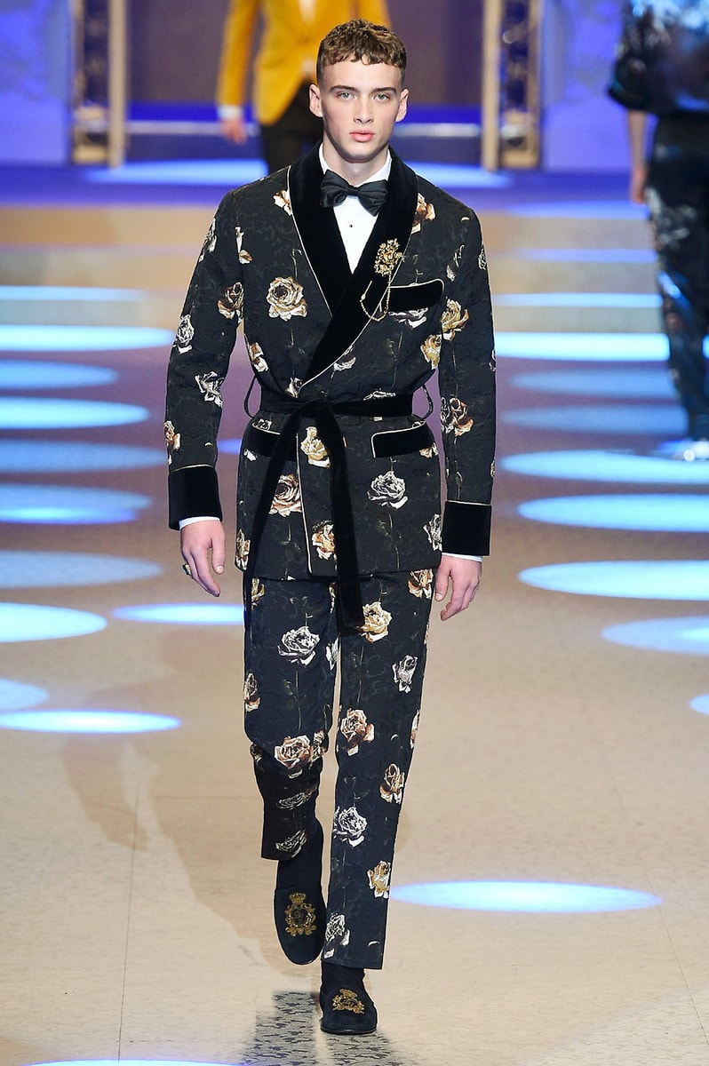 Dolce & Gabbana 2018 Fall/Winter Collection milan fashion week men's
