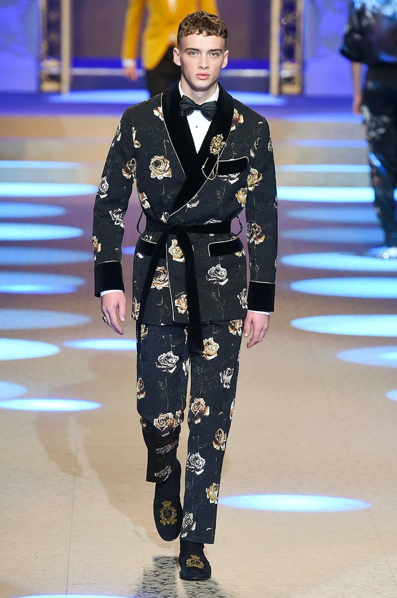 Dolce & Gabbana 2018 Fall/Winter Collection milan fashion week men's