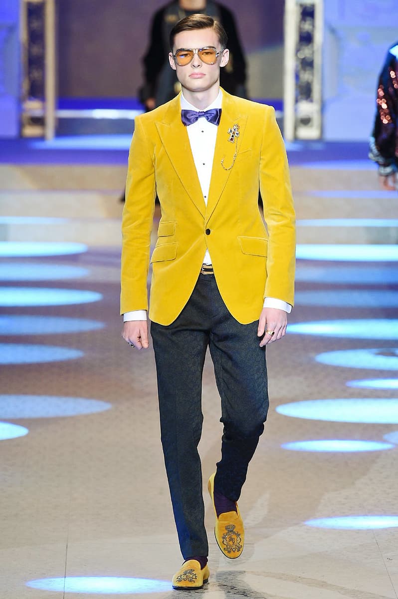 Dolce & Gabbana 2018 Fall/Winter Collection milan fashion week men's