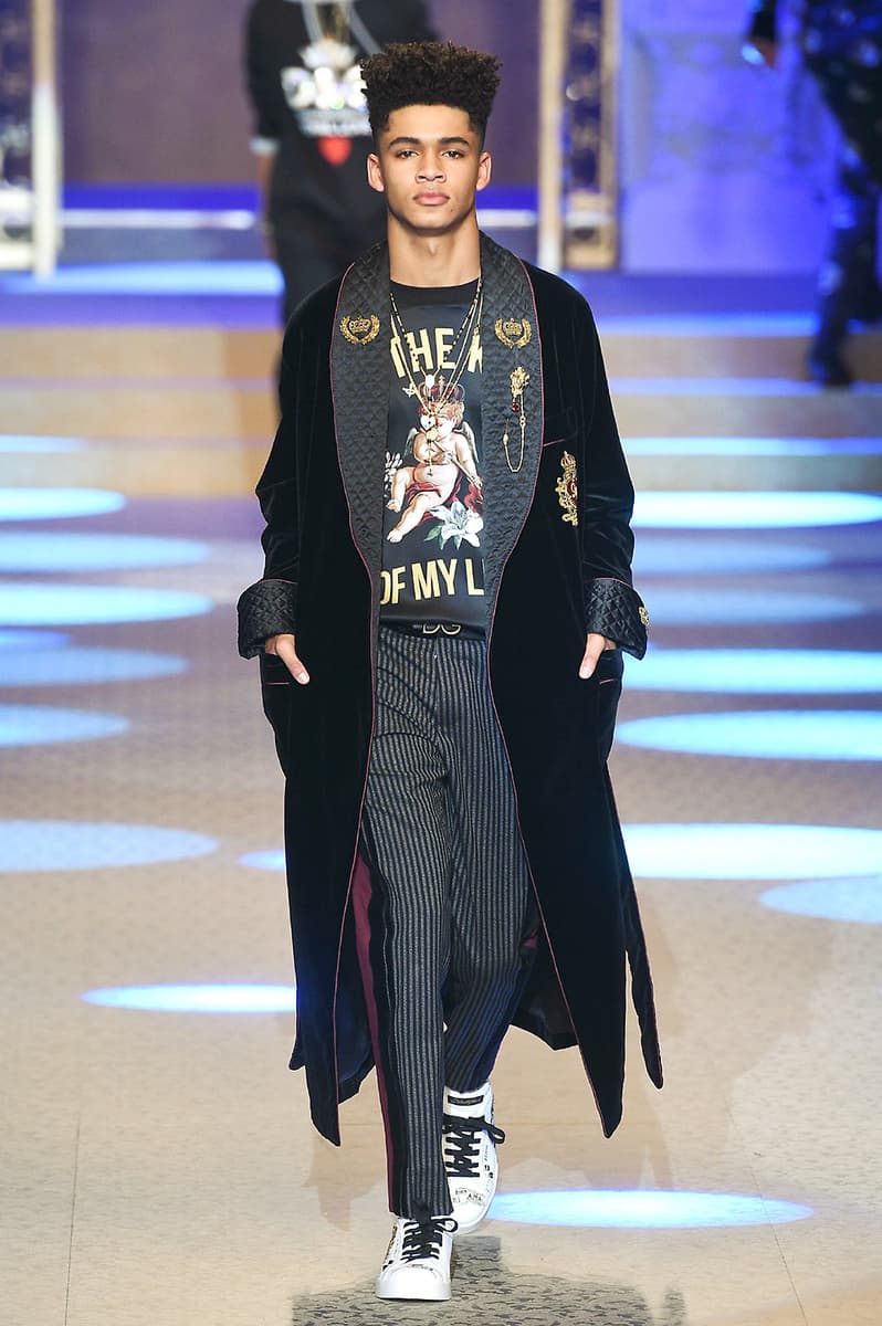 Dolce & Gabbana 2018 Fall/Winter Collection milan fashion week men's