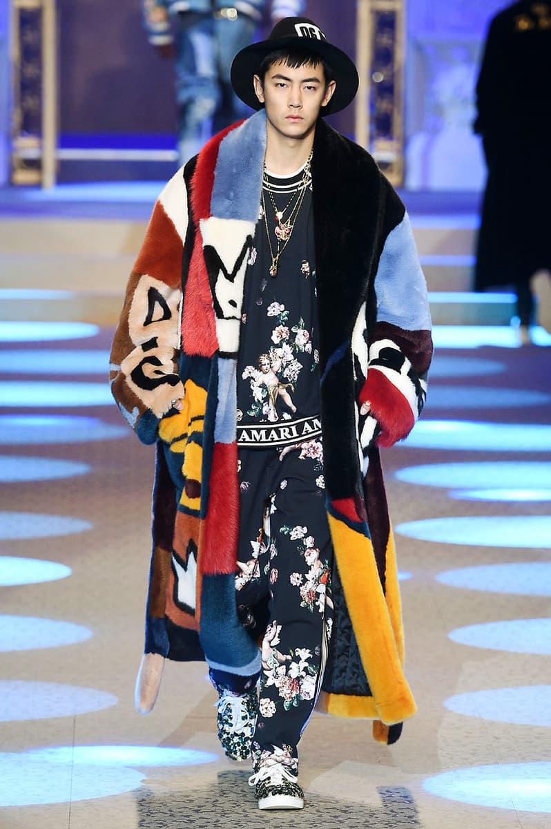 Dolce & Gabbana 2018 Fall/Winter Collection milan fashion week men's
