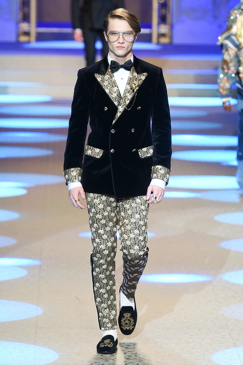 Dolce & Gabbana 2018 Fall/Winter Collection milan fashion week men's