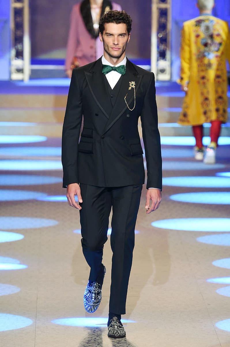 Dolce & Gabbana 2018 Fall/Winter Collection milan fashion week men's