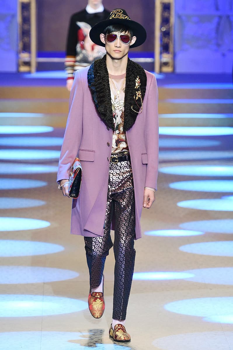 Dolce & Gabbana 2018 Fall/Winter Collection milan fashion week men's