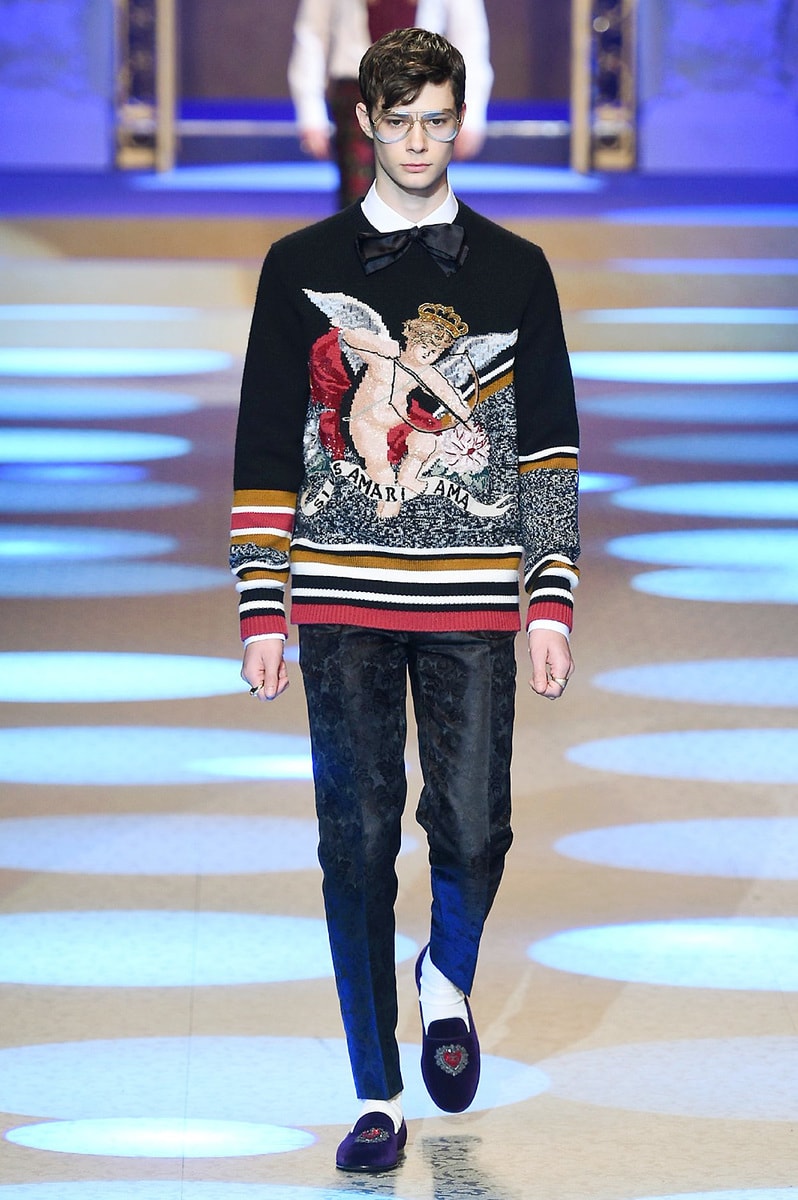 Dolce & Gabbana 2018 Fall/Winter Collection milan fashion week men's