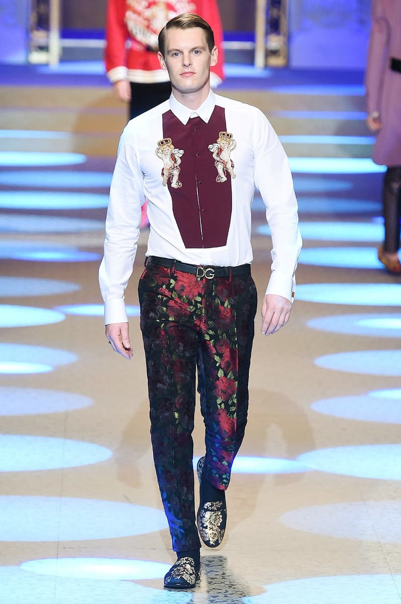 Dolce & Gabbana 2018 Fall/Winter Collection milan fashion week men's