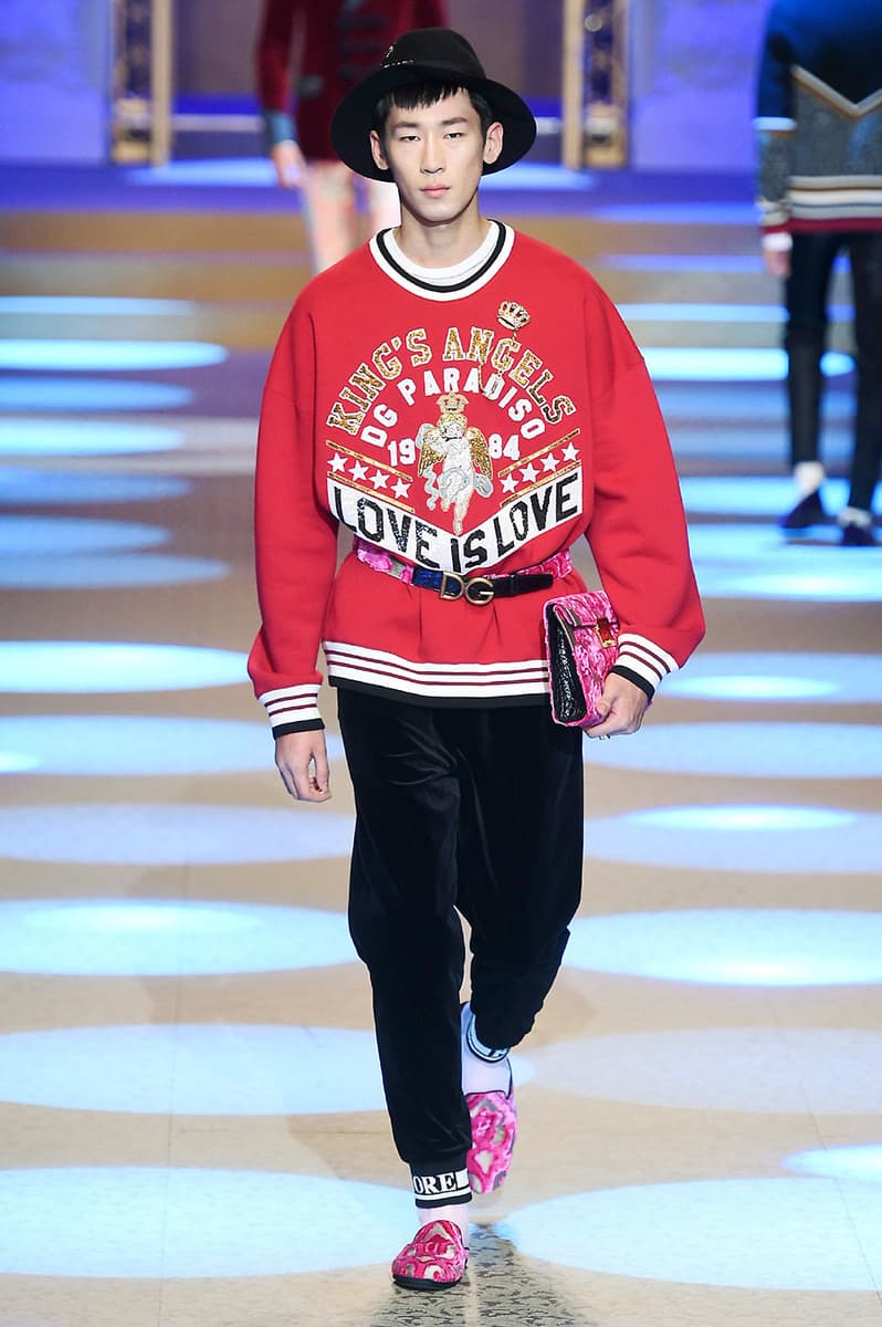 Dolce & Gabbana 2018 Fall/Winter Collection milan fashion week men's