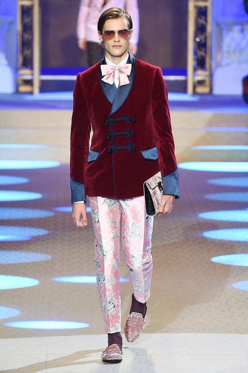 Dolce & Gabbana 2018 Fall/Winter Collection milan fashion week men's