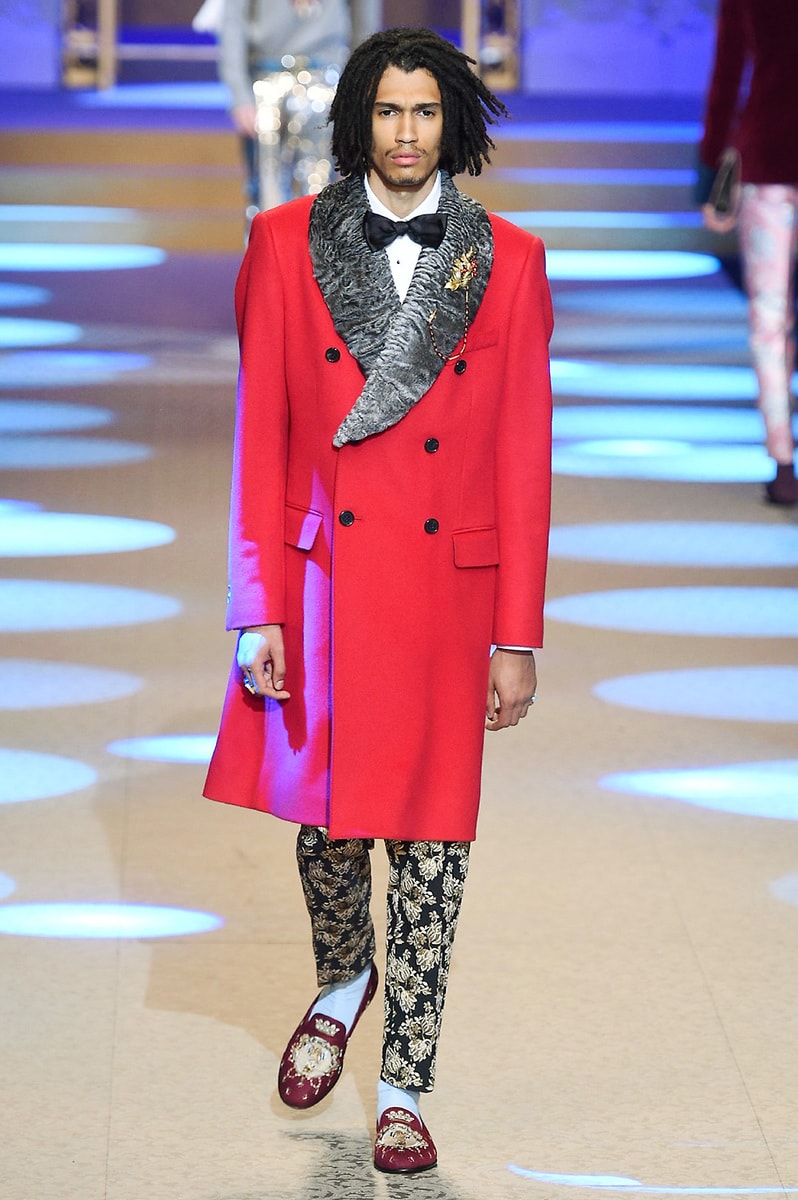 Dolce & Gabbana 2018 Fall/Winter Collection milan fashion week men's