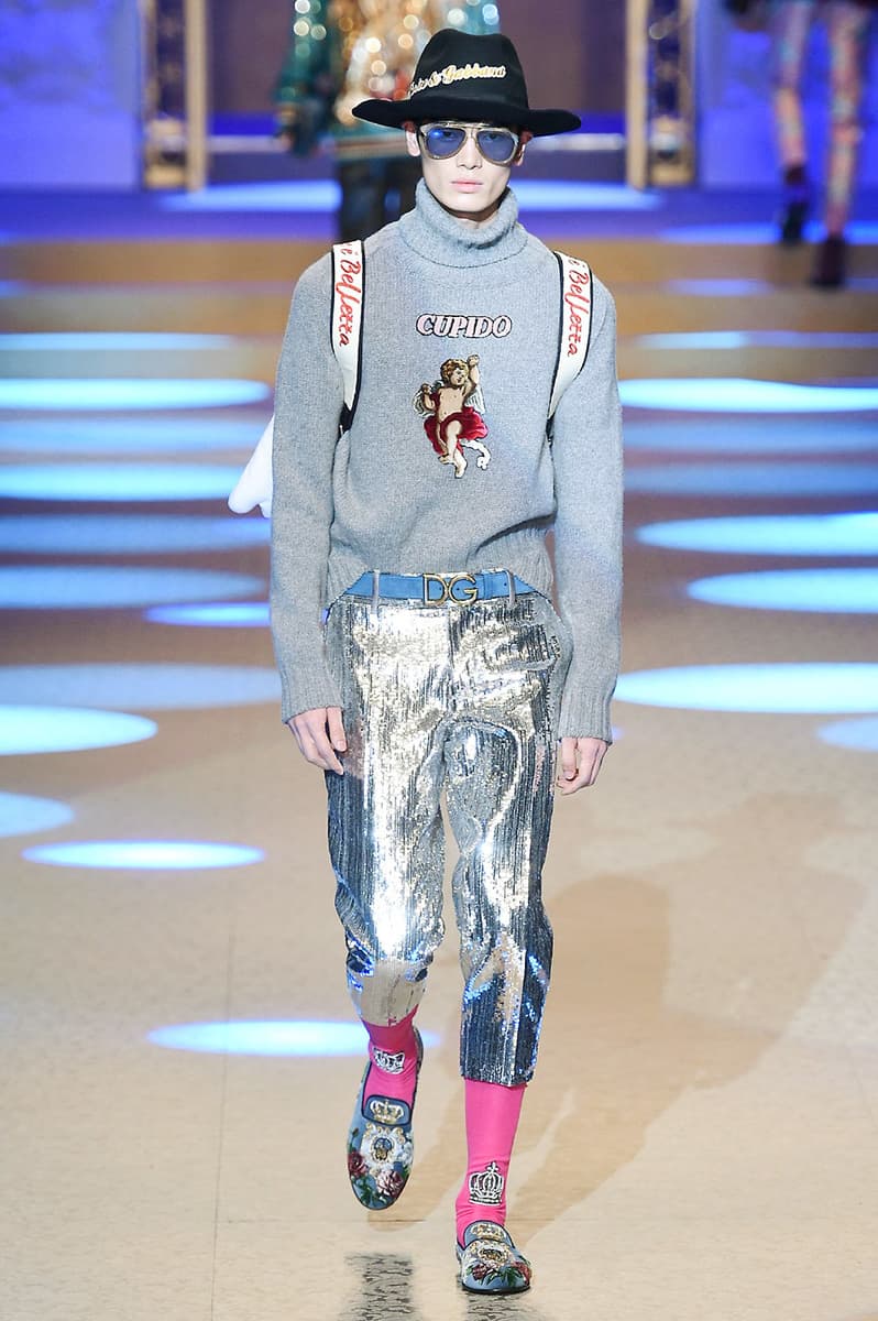 Dolce & Gabbana 2018 Fall/Winter Collection milan fashion week men's