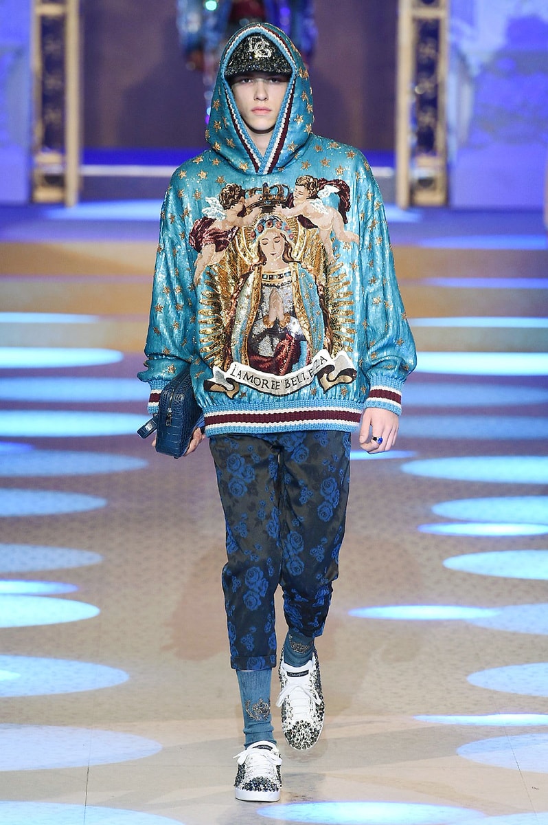 Dolce & Gabbana 2018 Fall/Winter Collection milan fashion week men's