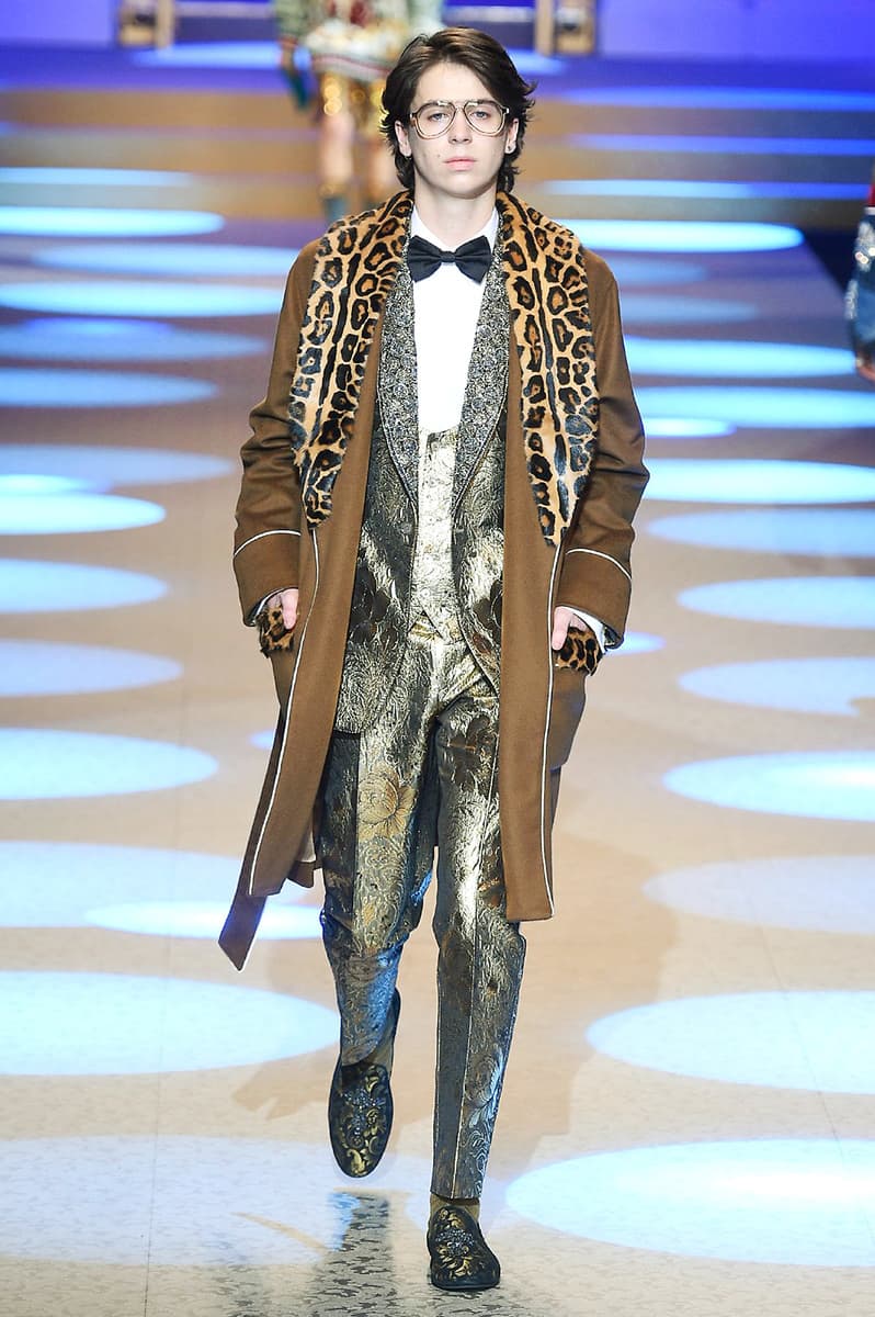 Dolce & Gabbana 2018 Fall/Winter Collection milan fashion week men's
