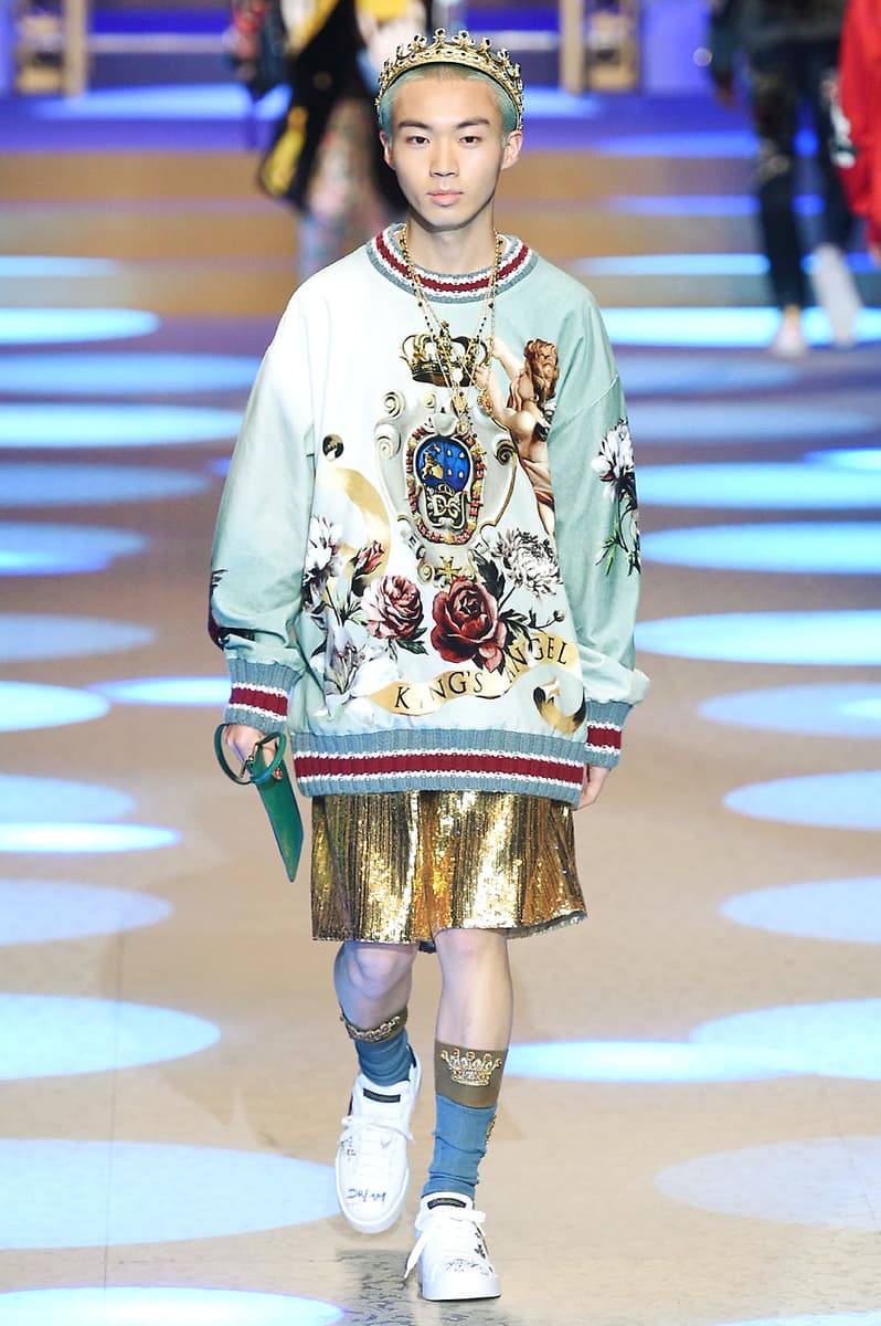 Dolce & Gabbana 2018 Fall/Winter Collection milan fashion week men's