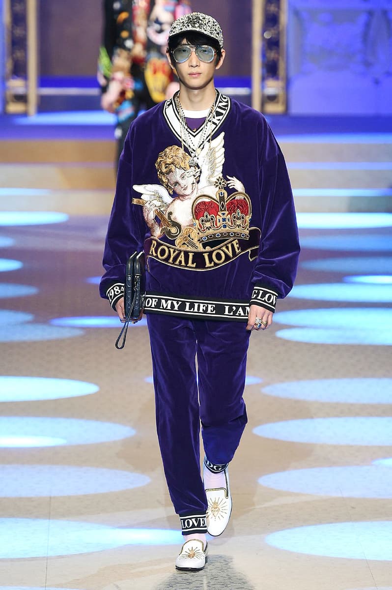 Dolce & Gabbana 2018 Fall/Winter Collection milan fashion week men's