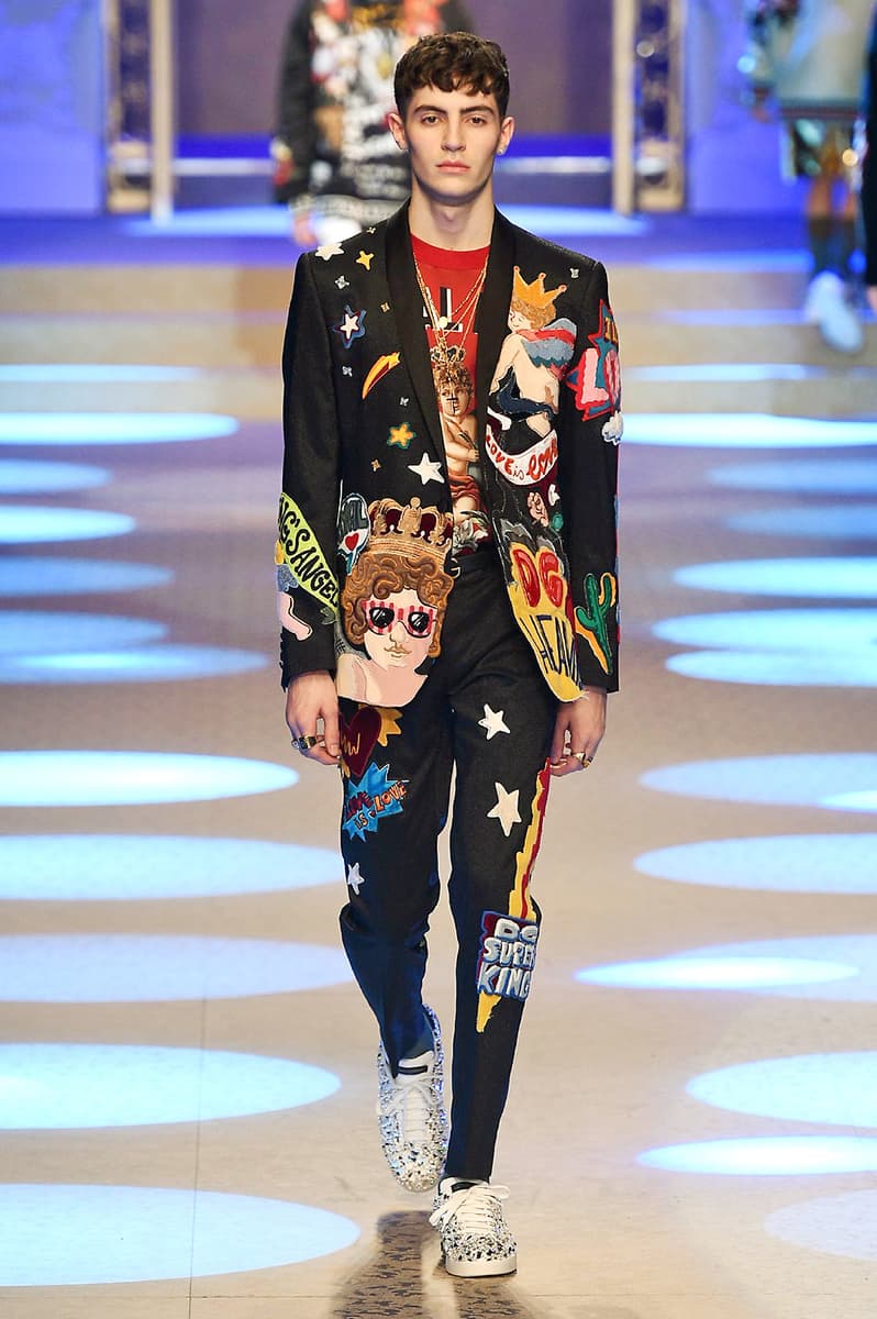 Dolce & Gabbana 2018 Fall/Winter Collection milan fashion week men's