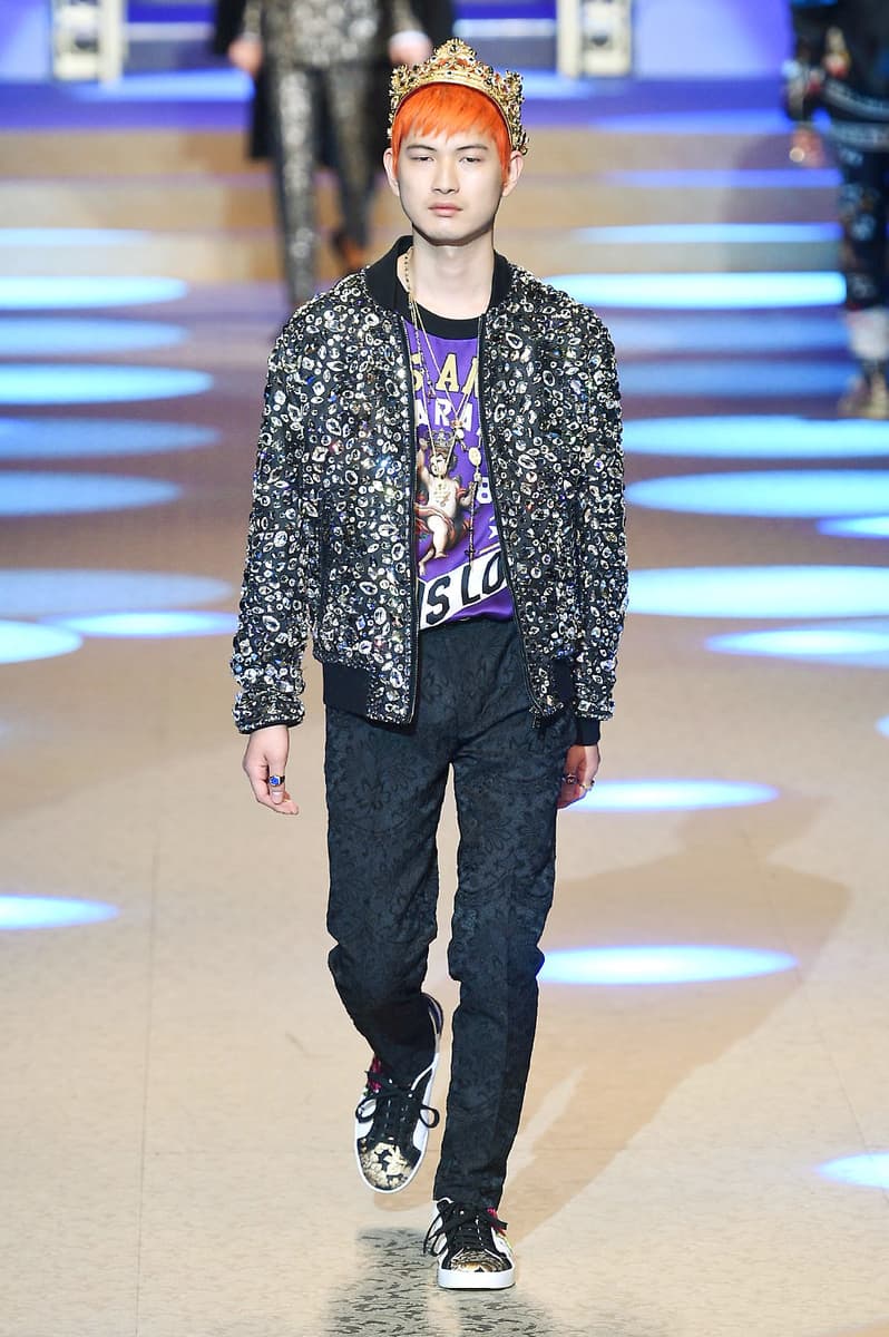 Dolce & Gabbana 2018 Fall/Winter Collection milan fashion week men's