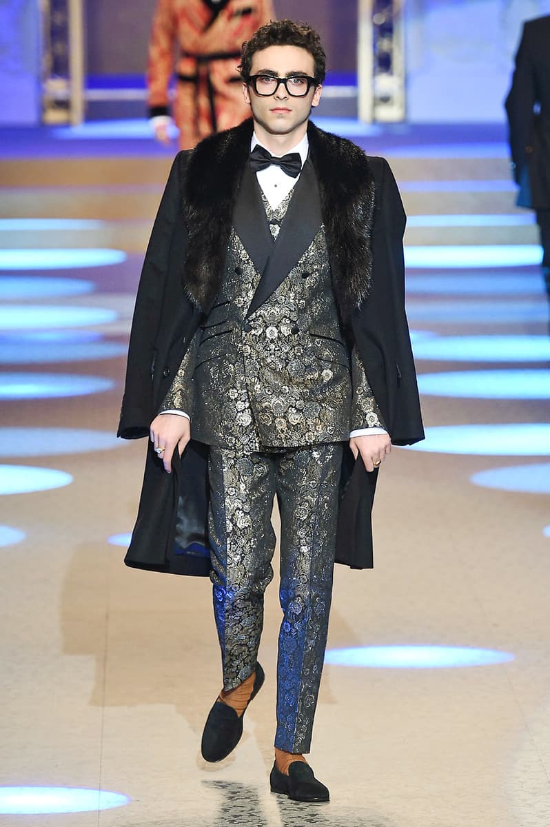 Dolce & Gabbana 2018 Fall/Winter Collection milan fashion week men's