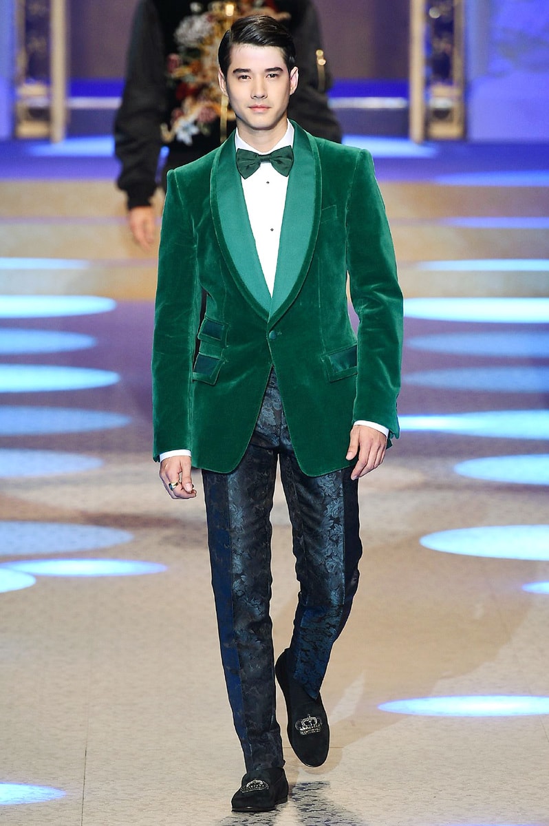 Dolce & Gabbana 2018 Fall/Winter Collection milan fashion week men's